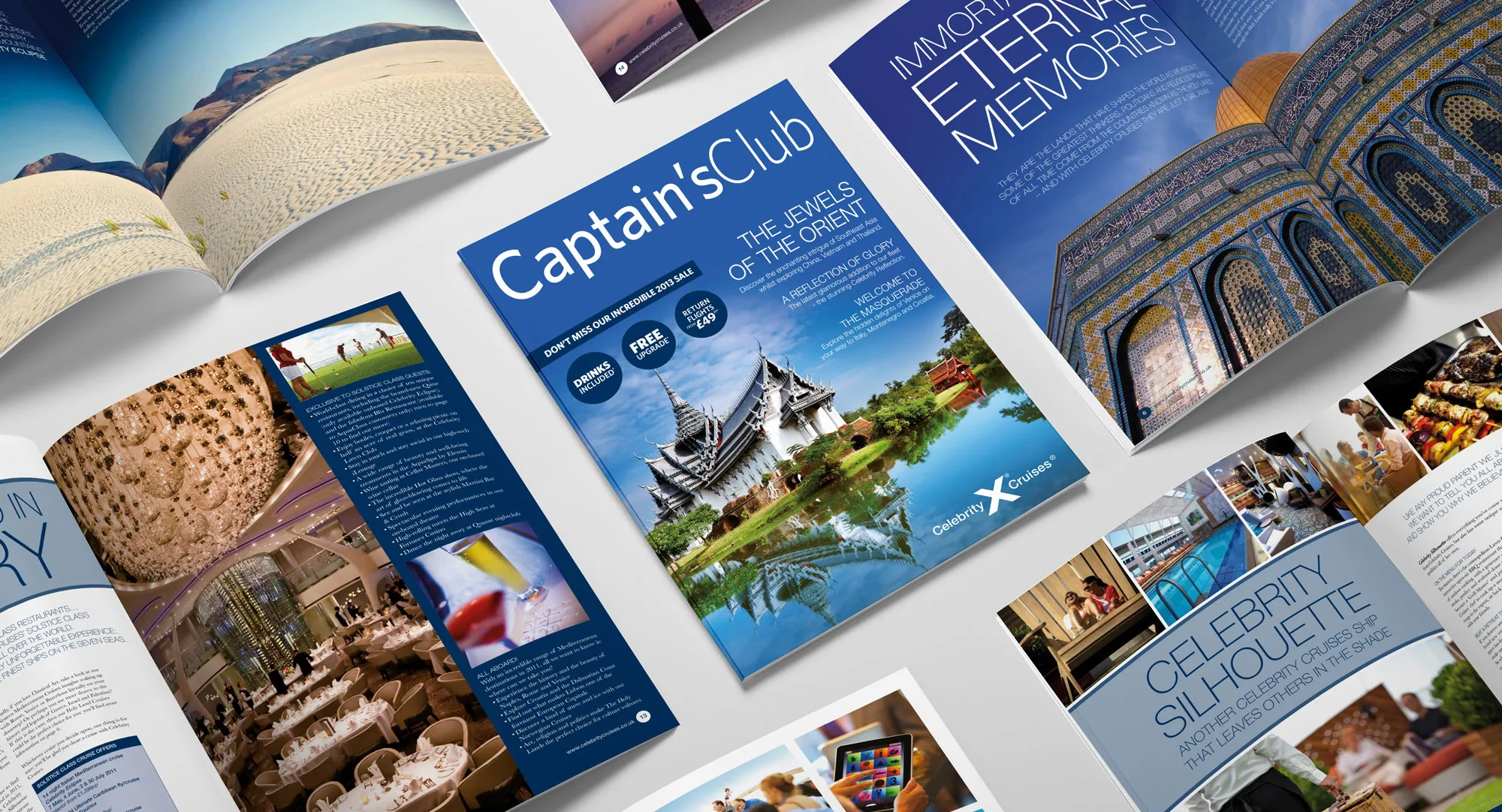 celebrity cruises captains club magazines